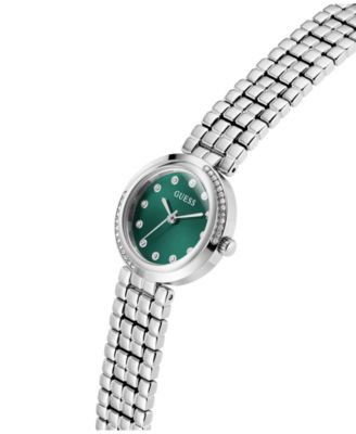Women's Silver Tone Analog Watch, 28mm