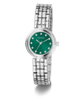 Women's Silver Tone Analog Watch, 28mm