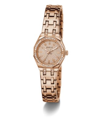 Women's Rose Gold Tone Analog Watch, 25mm