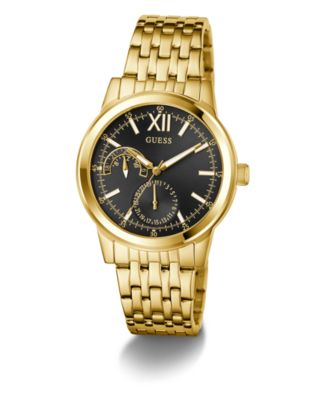 Men's Gold Tone Multi-function Watch, 42mm