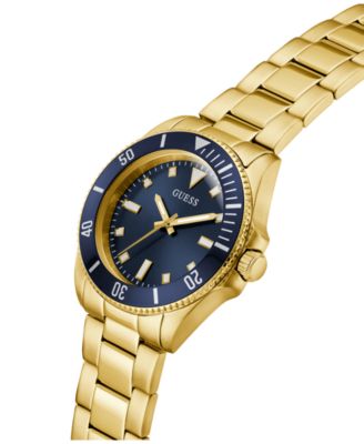 Men's Gold Tone Analog Watch, 41mm
