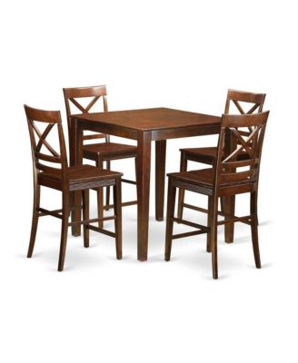 5  PC  counter  height  Dining  room  set-pub  Table  and  4  dinette  Chairs.