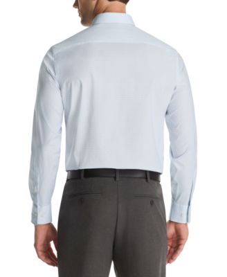 Men's Slim Fit Square Cuff Dress Shirt