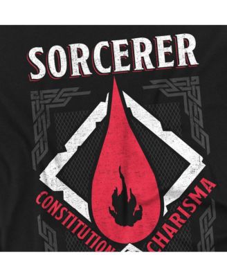 Men's Dungeons Dragons Sorcerer Constitution Charisma T-Shirt