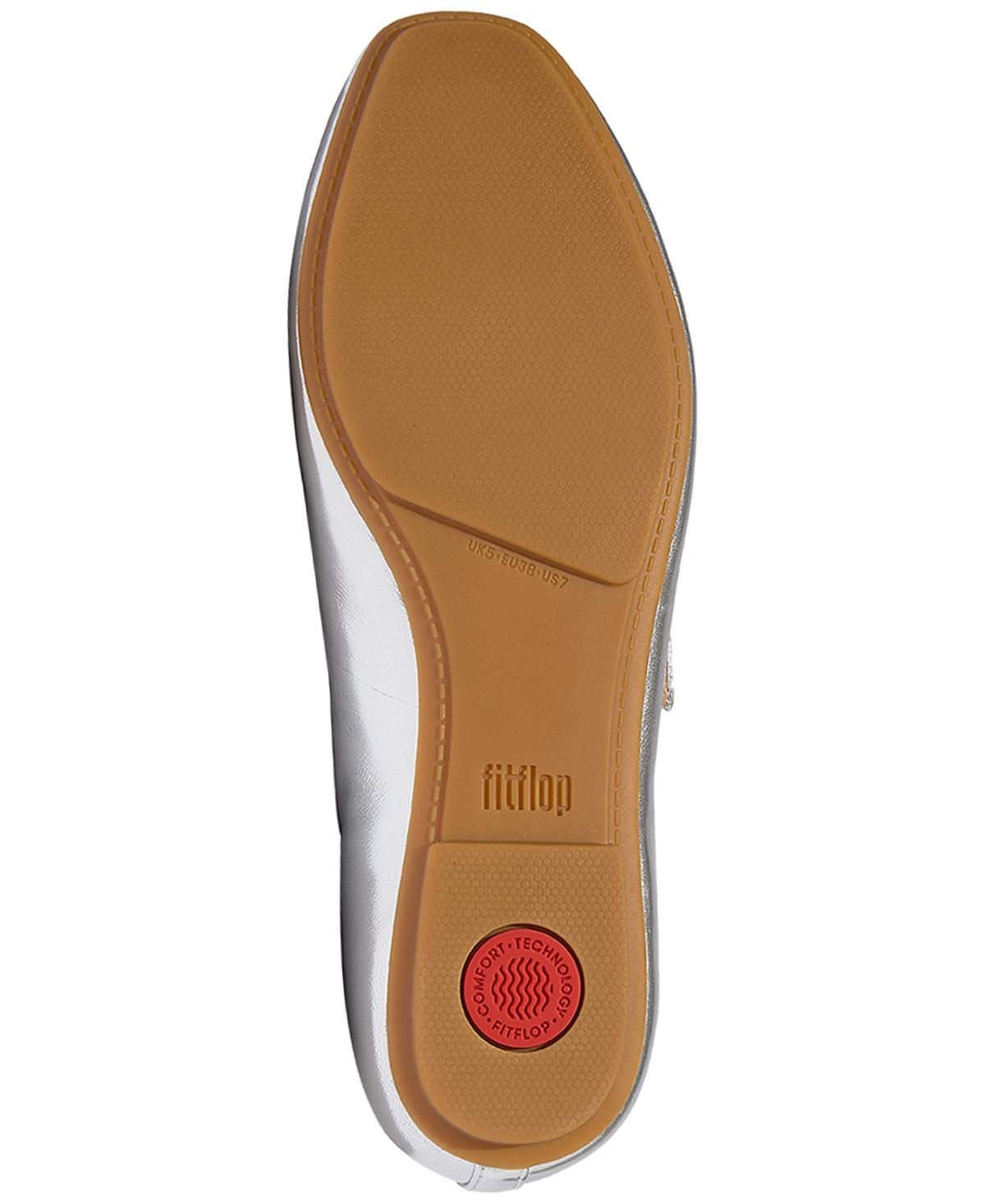 Fitflop Women's Delicato Embellished Flats In Silver