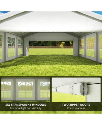 20' x 20' Heavy-duty Large Wedding Tent with Sidewalls,