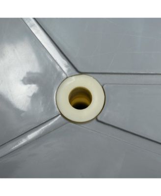 54Qt Wooden Outdoor Beverage Cooler for Patio