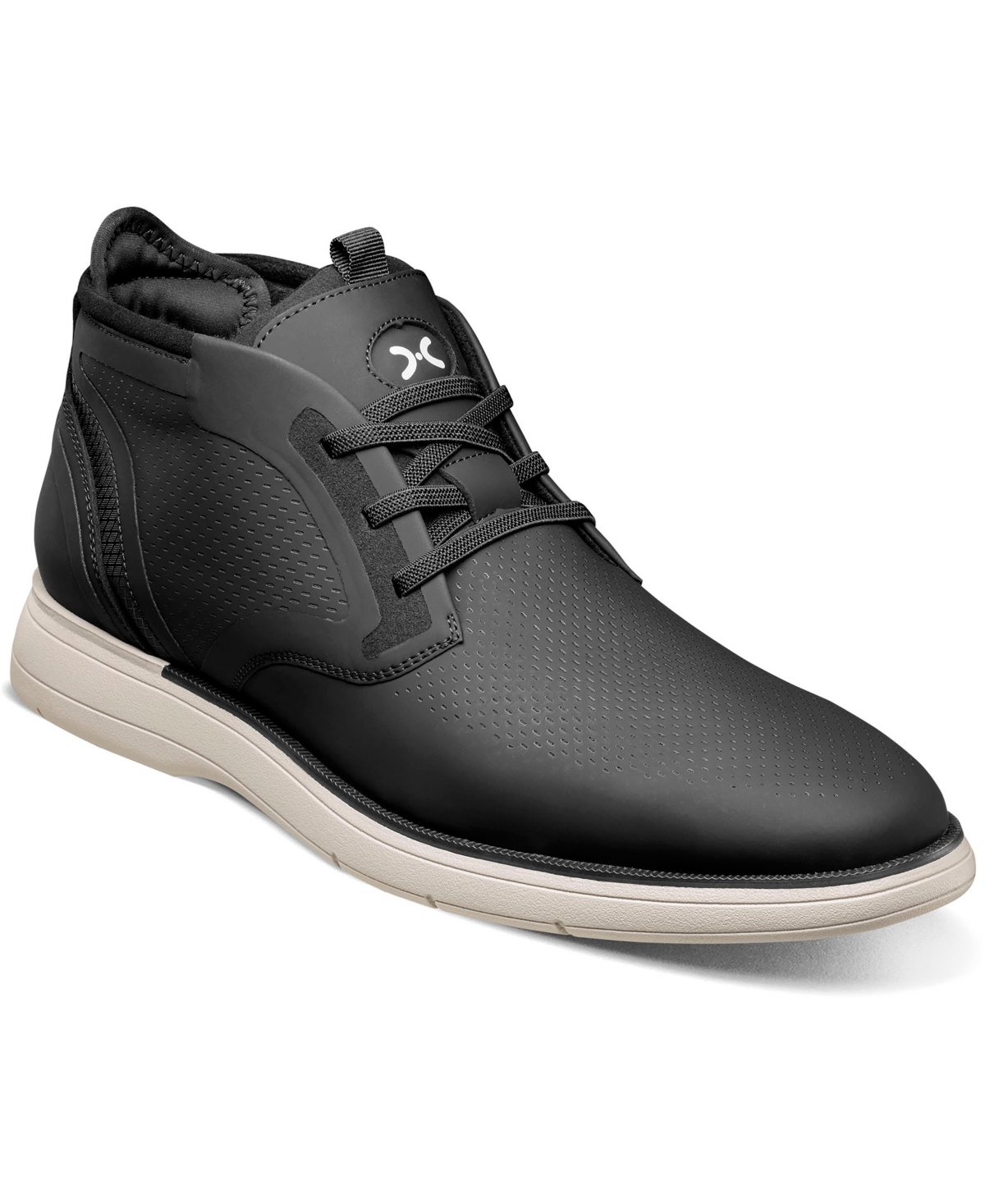 Stacy Adams Men's Eastmont Almond Toe Chukka Boots In Black