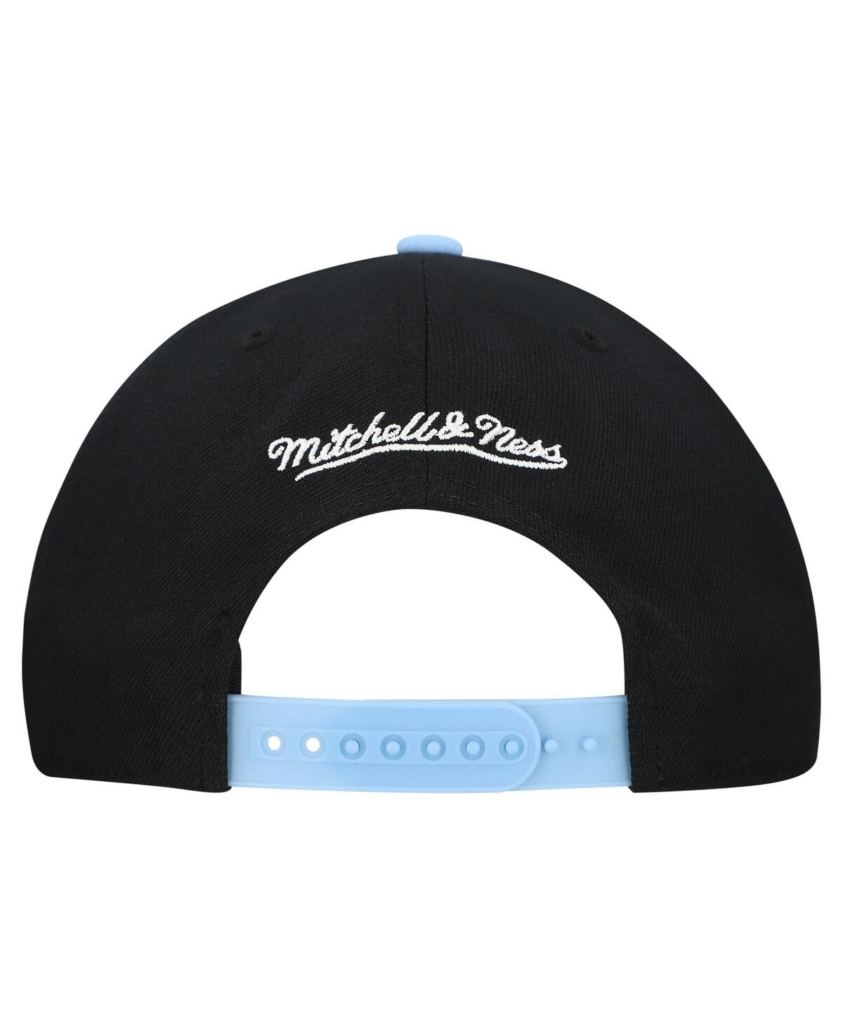 Mitchell & Ness Men's And Women's Black Kansas City Royals Basic Coop Pro Adjustable Hat In Black