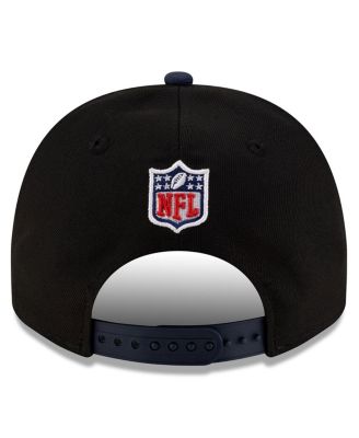 Big Boys and Girls Black/Navy Dallas Cowboys 2025 NFL Draft A-Frame 9FIFTY Snapback Hat