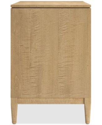 Loft 32" Wood 3-Drawer Bedside Chest