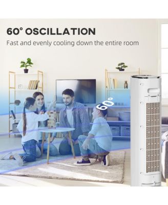 Portable Air Cooler and Humidifier Cooling Fan for Bedroom