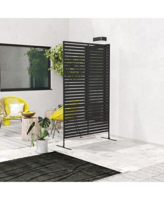 Metal Outdoor Privacy Screen with Sd Outdoor Divider,