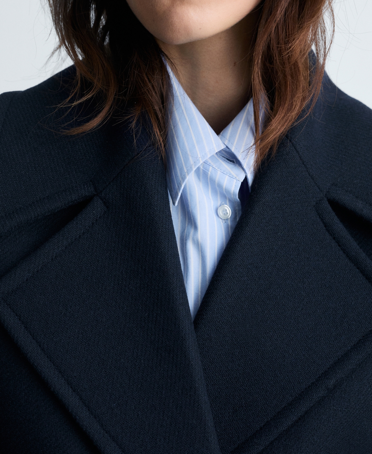 Mango Women's Maxi Lapels Wool-blend Jacket In Blue