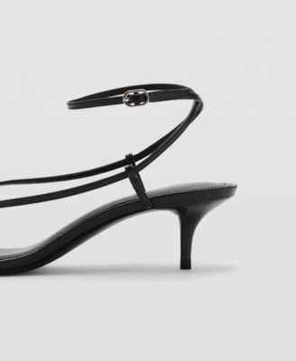 Women's Thin Strap Heeled Sandals