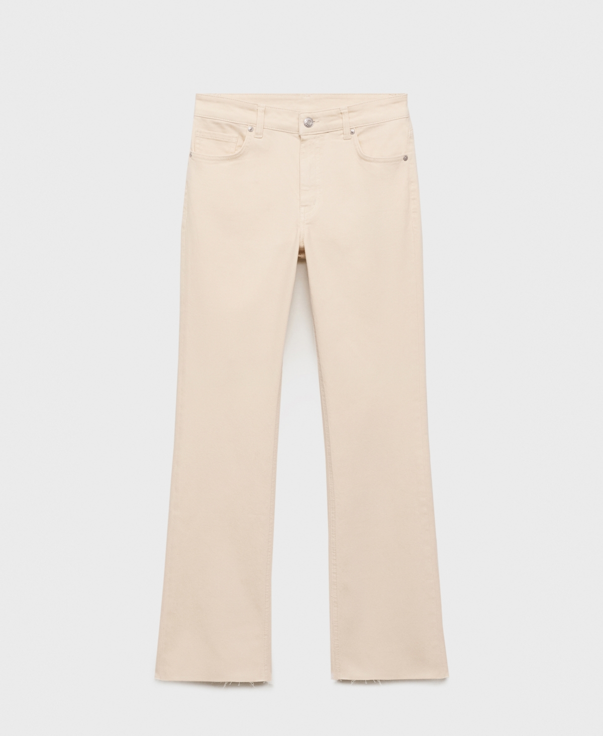 Women's Sienna Flared Cropped Jeans - Ecru