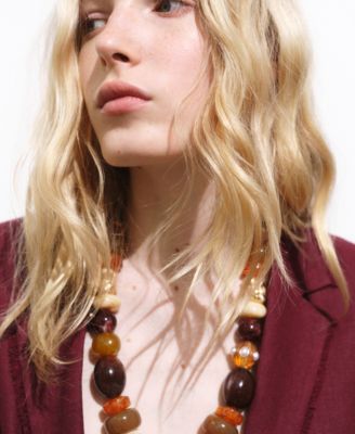 Women's Frayed Ends Linen Suit Blazer