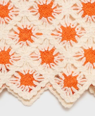 Women's Crochet Mini Skirt