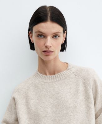 Women's Round-Neck Knitted Sweater