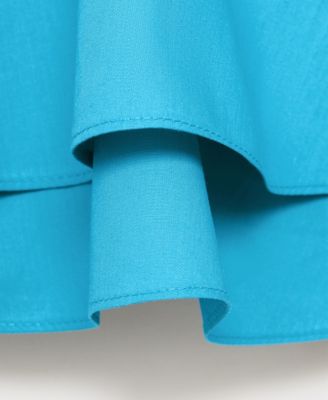 Women's Strapless Ruffles Top