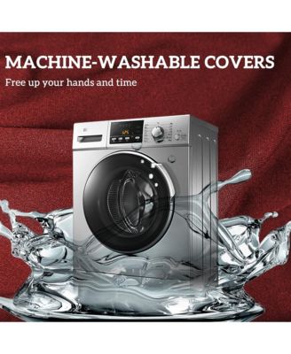 Round Indoor/Outdoor Chair Cushion Pads Set of 4