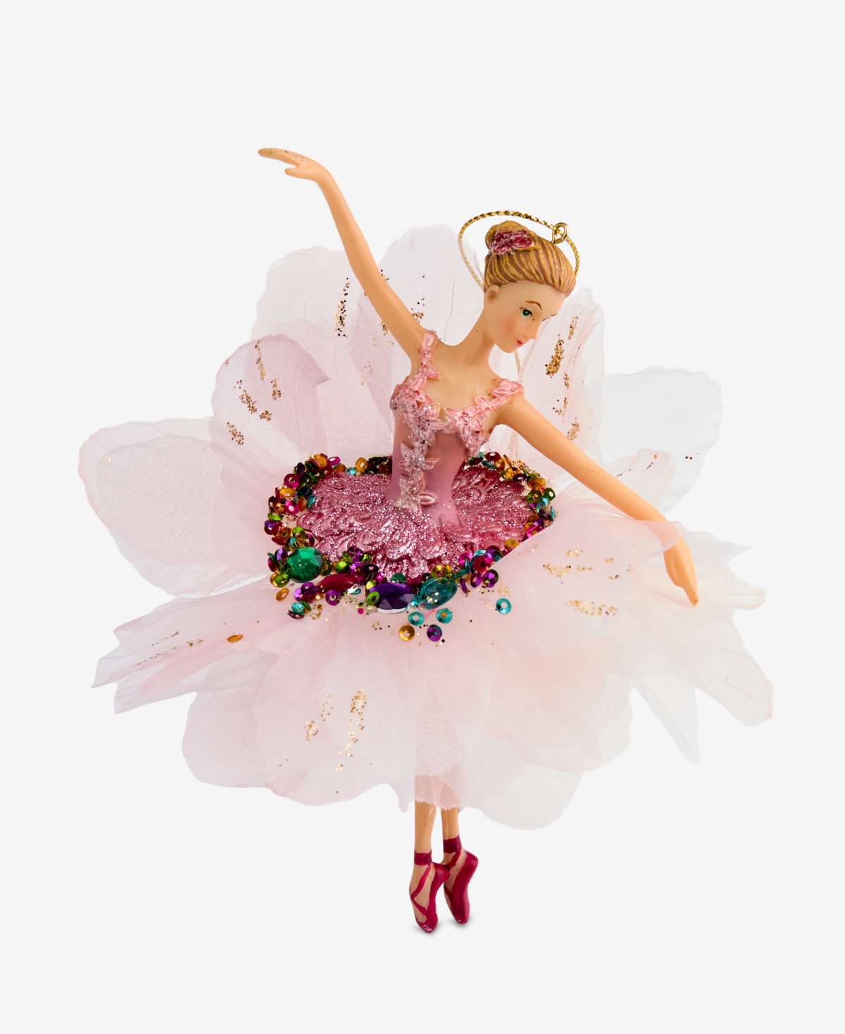 Holiday Lane Ballet Embellished Ballerina Ornament, Macy's Exclusive In Multi