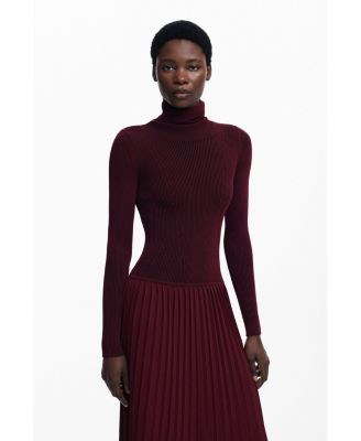 Women's Pleated long dress