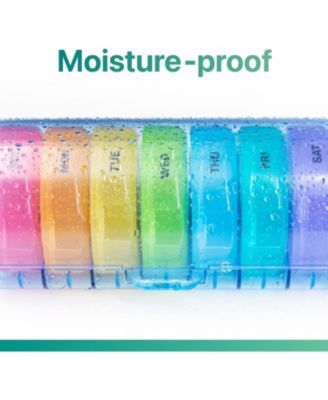 Weekly Pill Organizer 7 Day 2 Times a Day