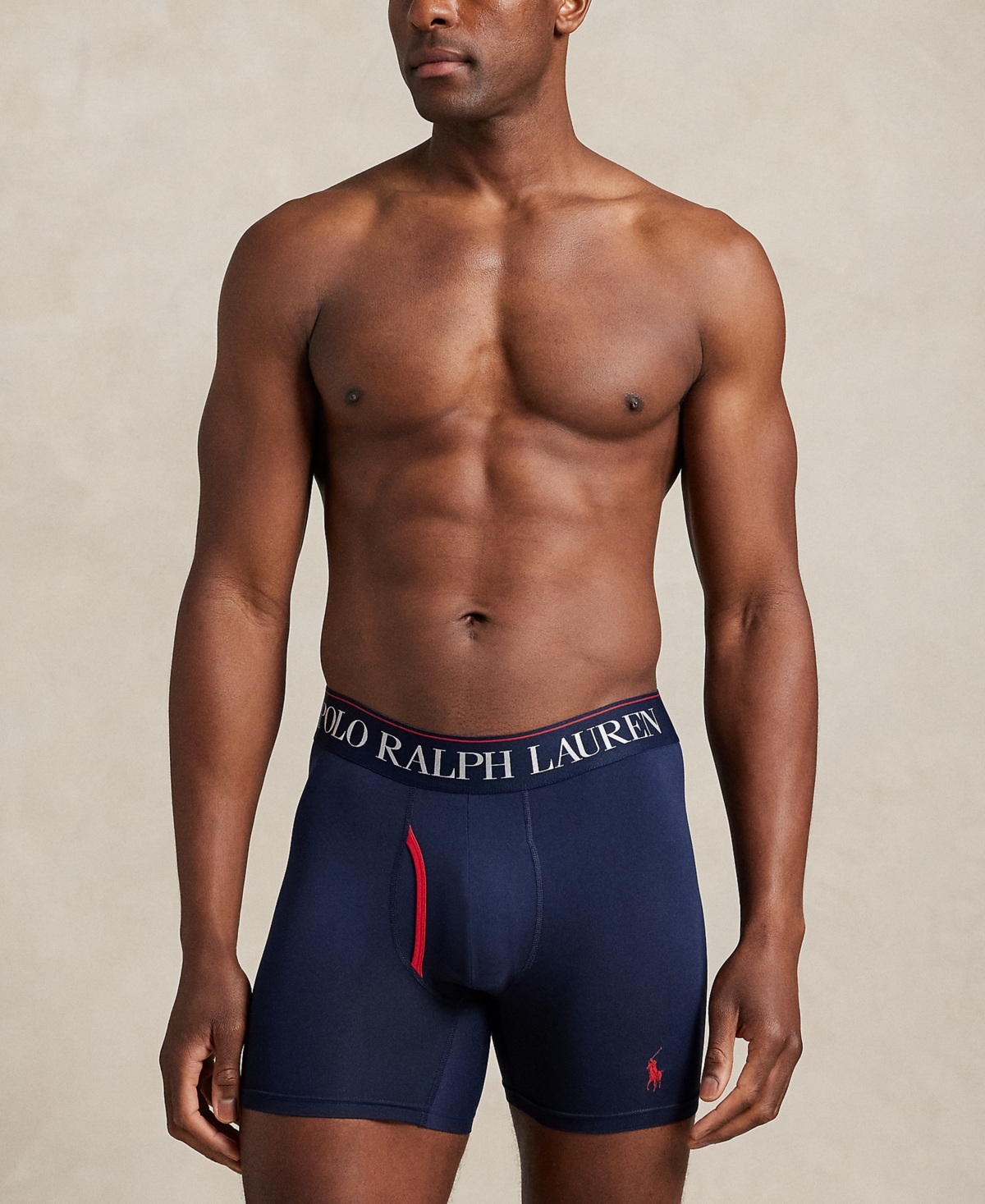 Polo Ralph Lauren Men's 3-pack 4d-flex Cooling Microfiber Boxer Briefs In Multi