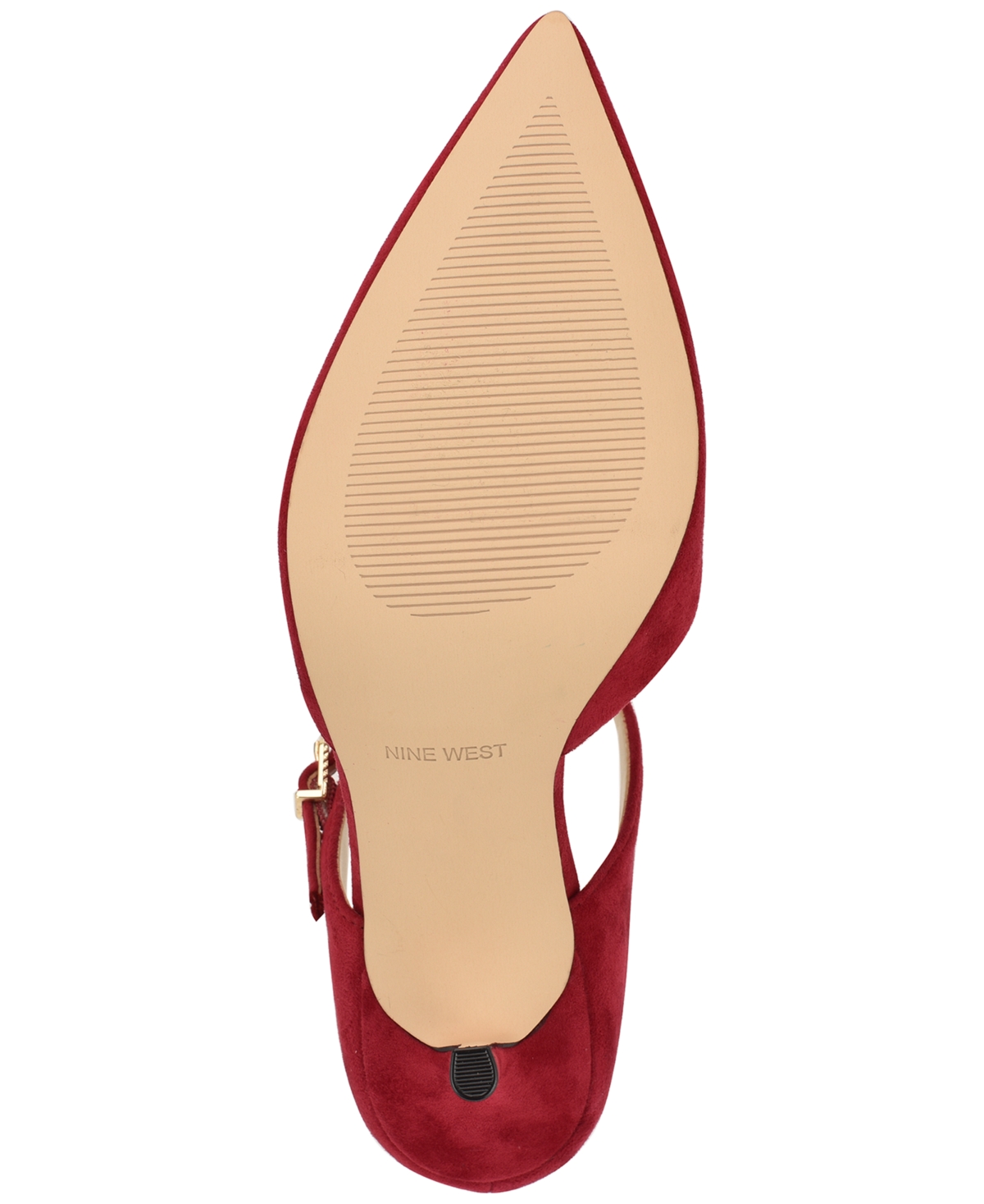 Nine West Women's Danela Buckle Strap Stiletto Pumps In Red
