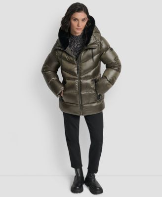 Women's Shine Hooded Puffer Coat