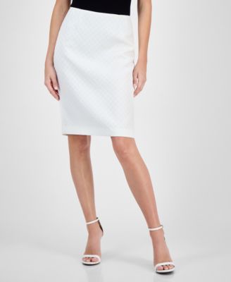 Women's Shawl-Collar Jacket & Pencil Skirt Suit Set