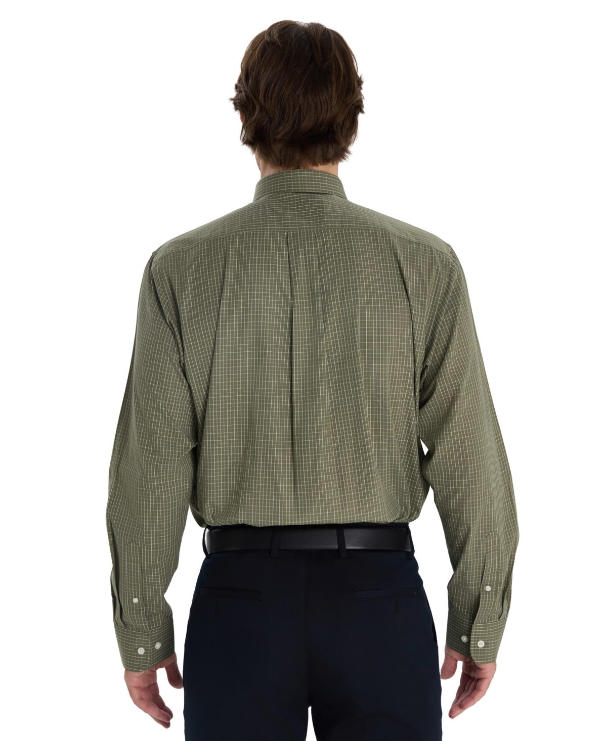 Club Room Men's Promo Regular Fit Micro Check Dress Shirt, Macy's Exclusive
