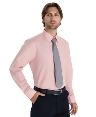 Men's Regular Fit Solid Dress Shirt