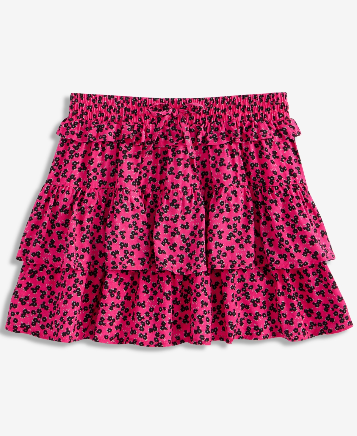With Jules Girls 7-16 Tiered Skater Skirt