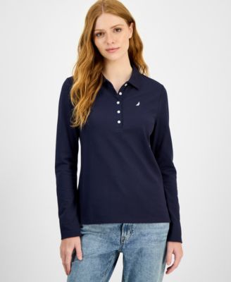 Women's Long Sleeve Polo Shirt