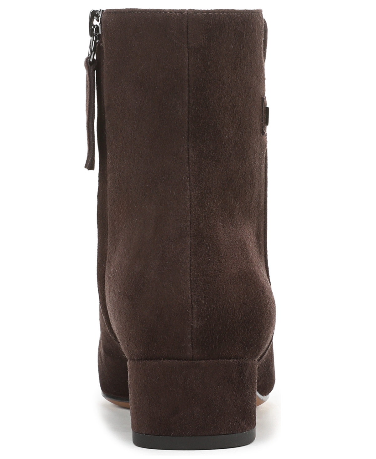 Franco Sarto Women's Luella Square Toe Zip Ankle Boots In Brown