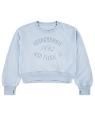Girls Ribbed Crewneck Sweater