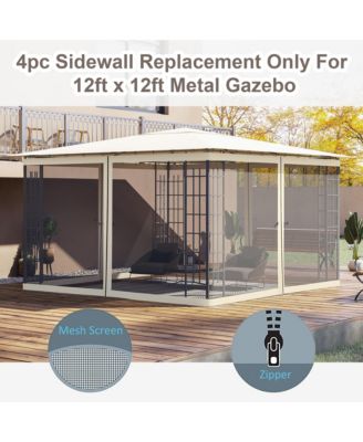 12' x 12' Replacement Netting for Patio Gazebo,