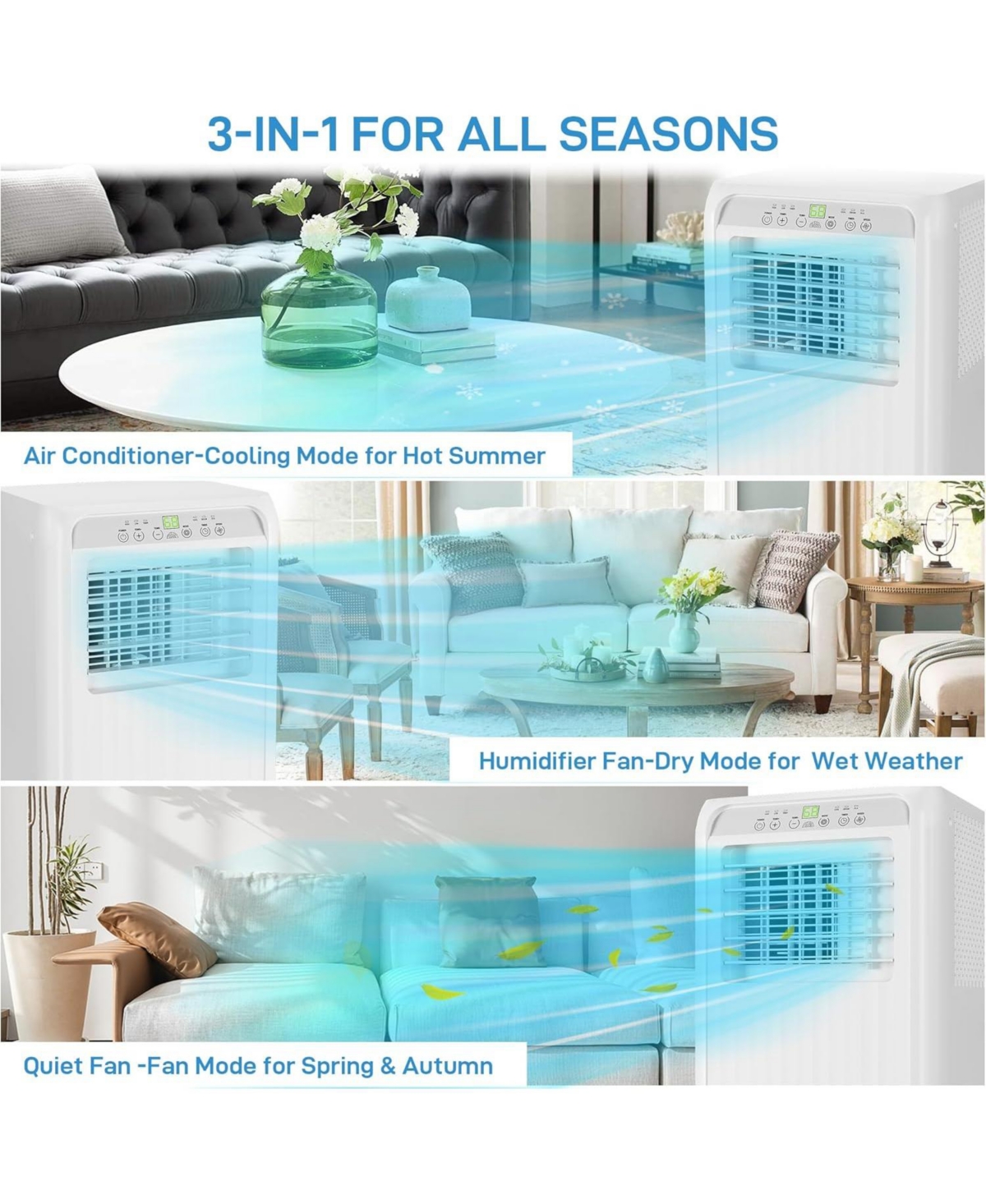 Gaomon 8,000 Btu Portable Air Conditioner