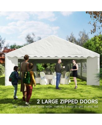 20' x 40' Large Party Tent with Removable Window Sidewalls