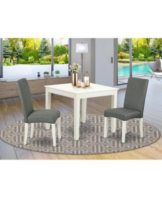 Dining Room Set Linen White