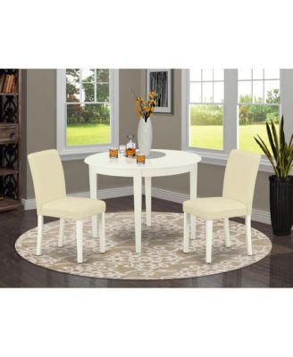 Dining Room Set Linen White