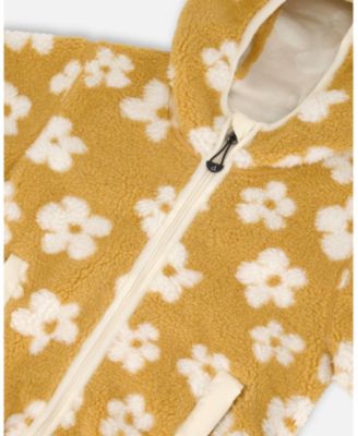 Girl Mid-Season Sherpa Jacket Light Beige - Toddler|Child