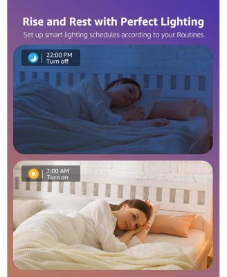 BR1 60-Watt Equivalent AI Smart BR30 RGBCCT Color Changing Flood LED Light Bulb, Dimmable Voice Control,APP Control (4-Bulb)