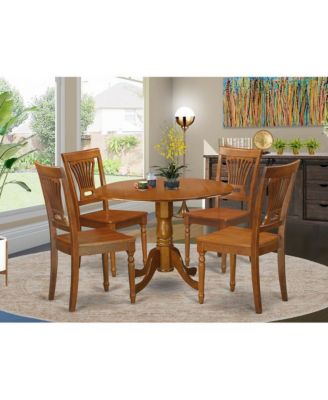 5 Pc Kitchen nook Dining set-small Kitchen Table and 4 Dining Chairs
