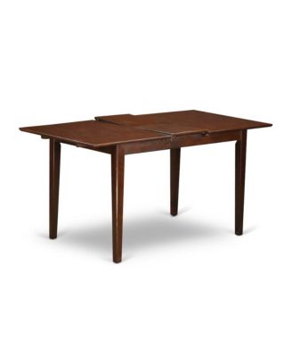 3 piece Classy Mahogany self-storage Extendable leaf Dining Room Set