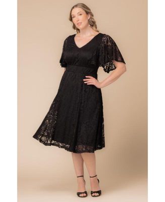 Plus Size Camille Lace Cocktail Dress