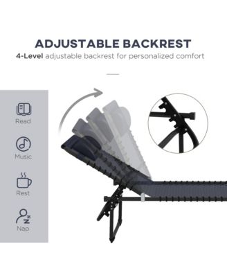 Chaise Lounge Pool Chair, Folding, Reclining