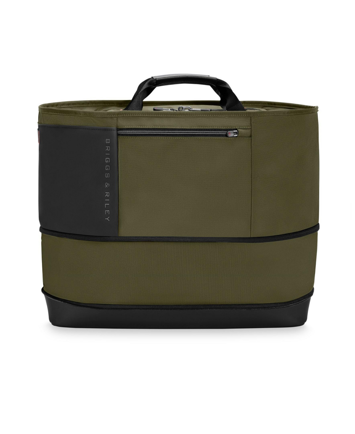 Briggs & Riley Expandable Overnighter In Green